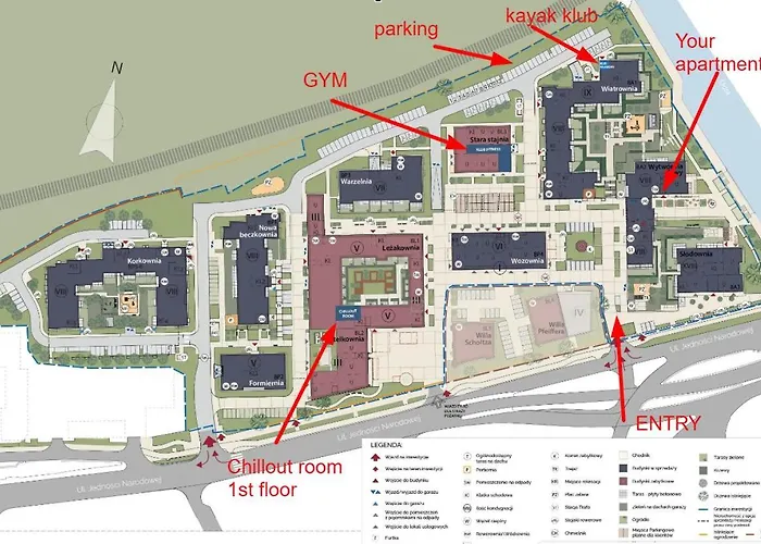 Lejlighed - Balcony, Fitness - By Rentujemy *